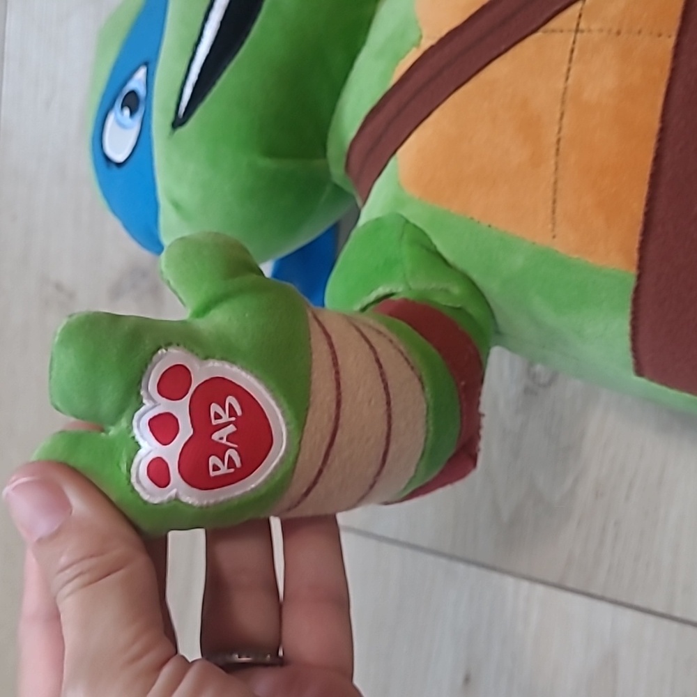Build A Bear Teenage Mutant Ninja Turtles Leonardo Plush 18" - Picture 3 of 7